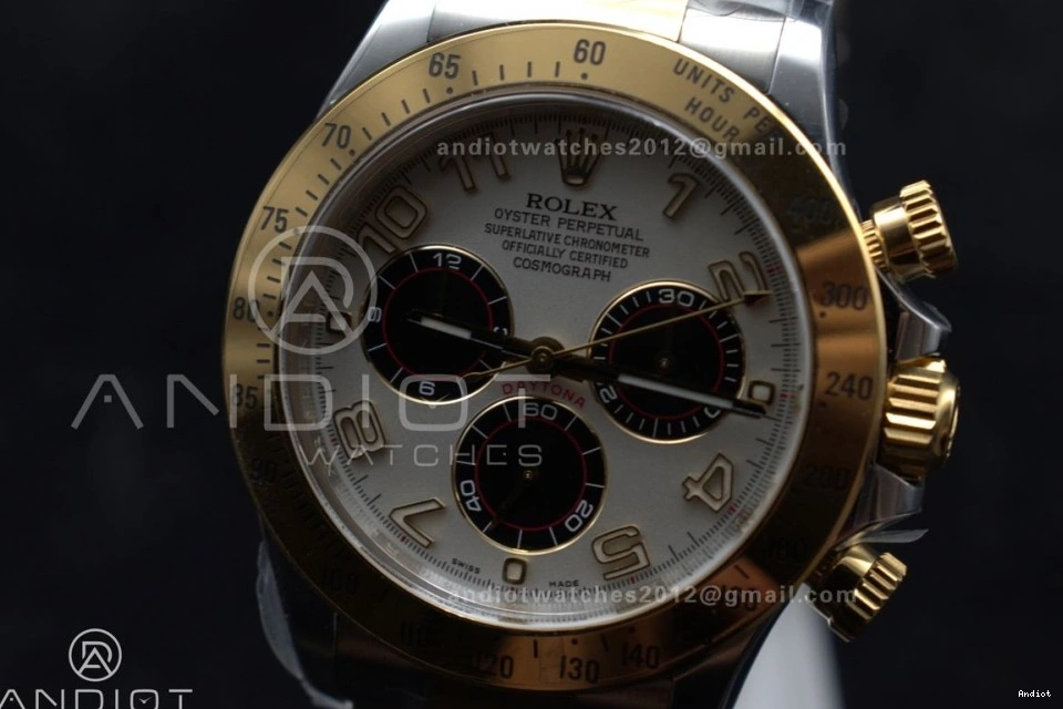YG Arabic Daytona Markers Clean Bracelet 116503 V2 White SS 1:1 Best Dial on Edition SA4130 0227